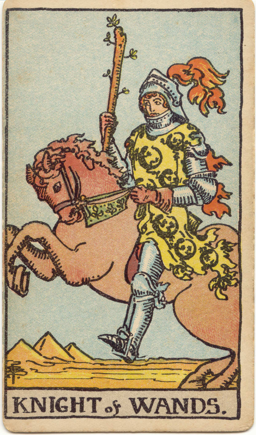 Asaların Şövalyesi Tarot Kartı